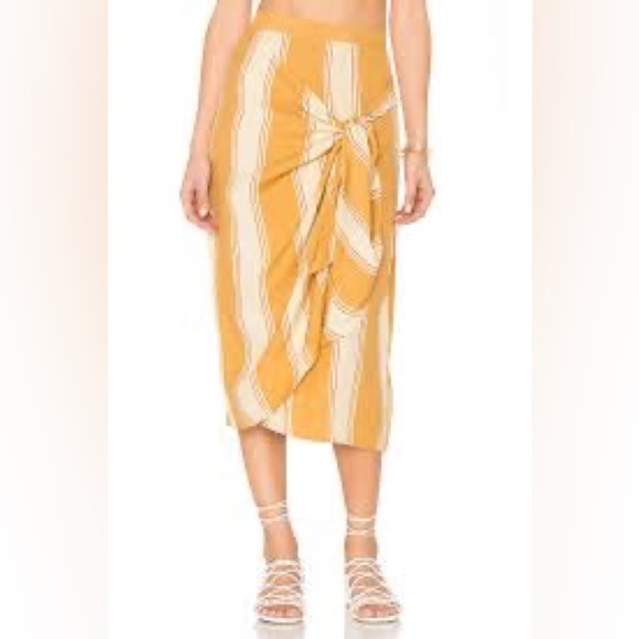 FAITHFULL THE BRAND Carlo Skirt in Ivy League Print (14) - Picture 1 of 6
